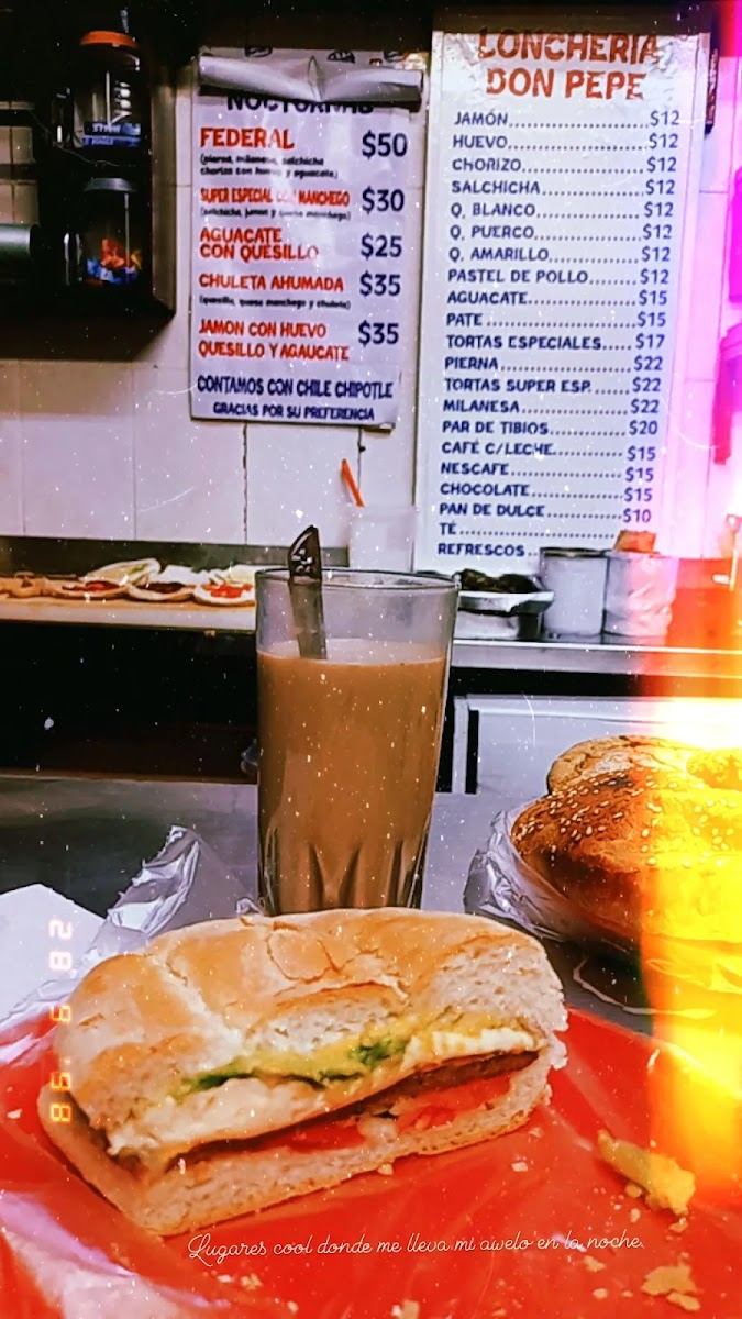 Lonchería Don Pepe Menu - Image 2